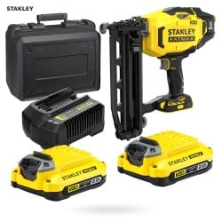 Sztyfciarka STANLEY FATMAX SFMCN616D2K Li-Ion 18V V20 16GA 2x2Ah walizka