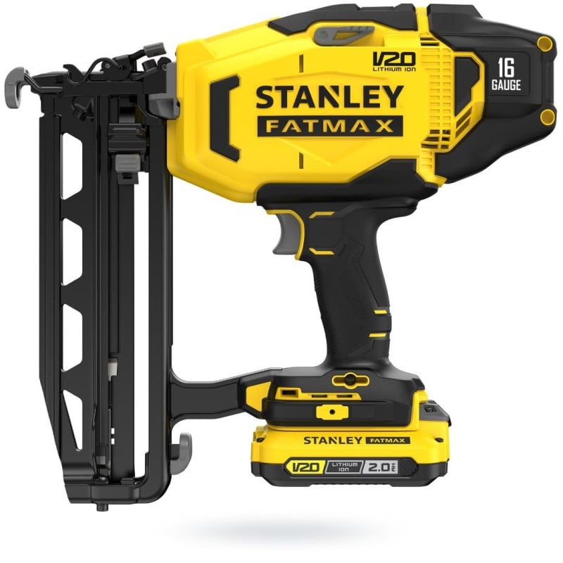Sztyfciarka STANLEY FATMAX SFMCN616D2K Li-Ion 18V V20 16GA 2x2Ah walizka