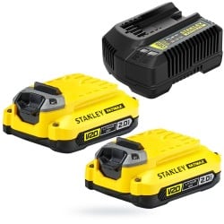 Sztyfciarka STANLEY FATMAX SFMCN616D2K Li-Ion 18V V20 16GA 2x2Ah walizka