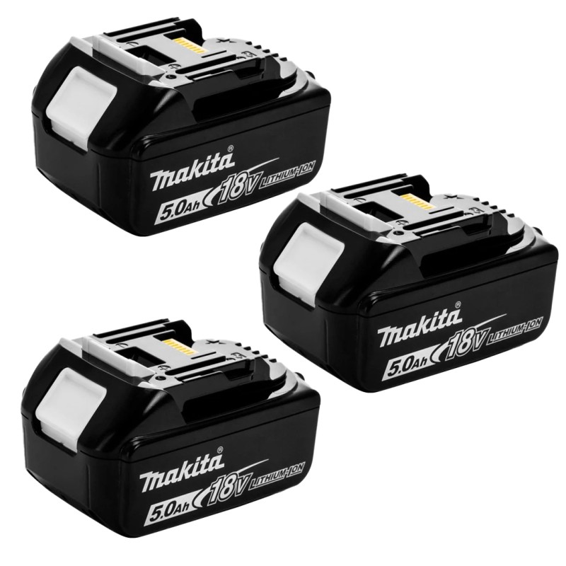 Zestaw Makita DLX2544TJ: wkrętarka DDF492 + szlifierka DGA513, 18V LXT 3x5Ah ładowarka walizka
