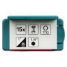 Bity udarowe Makita E-25937 Impact Premier T10 25mm Torx 1/4" 15szt
