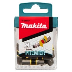 Bity udarowe Makita E-25987 Impact Premier T40 25mm Torx 1/4" 15szt