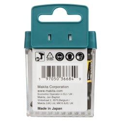 Bity udarowe Makita E-26048 Impact Premier T25 50mm Torx 1/4" 10szt
