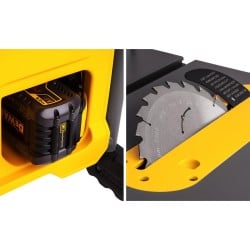 Pilarka stołowa DEWALT DCS7485T2 54V 210mm XR 2x6A