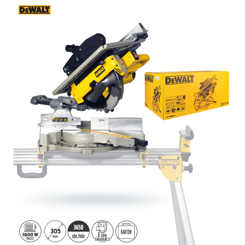 Pilarka stołowa DEWALT D27112 1600W 305mm