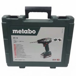 Akumulatorowa wiertarko-wkrętarka Metabo BS 18 Set 602207501 18V 48Nm BODY walizka