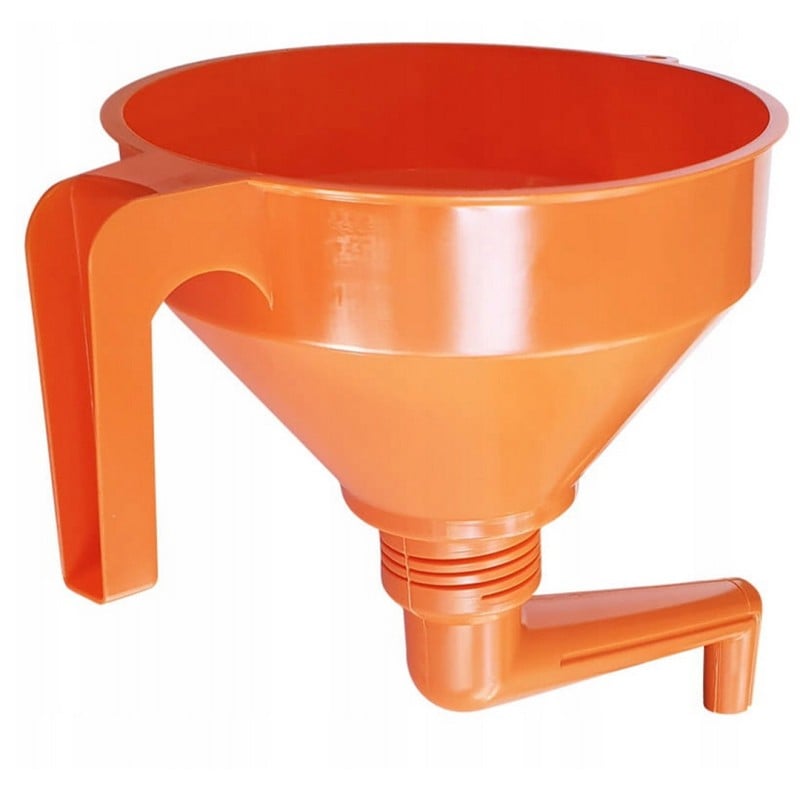 Lejek do paliwa kątowy Pressol 02562 160mm 1,2l z sitkiem