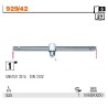 Pokrętło z kwadratem Beta 929/42 z przesuwanym zabierakiem 535mm