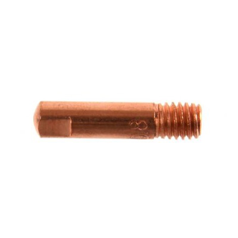 Końcówka prądowa krótka GEKO G80034H fi 0,8mm M6x25 do migomatu