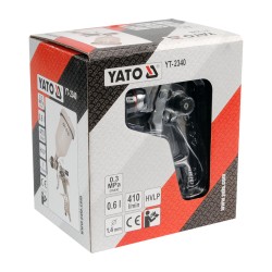 Pistolet lakierniczy YATO YT-2340 HVLP 0,6l 1,4mm