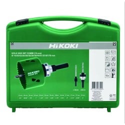 Zestaw otwornic uniwersalnych HiKOKI 4101074 HSS bimetal TPI4/6 16el. 19-76mm walizka