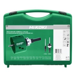 Zestaw otwornic uniwersalnych HiKOKI 4101076 HSS bimetal TPI4/6 16el. 19-82mm walizka