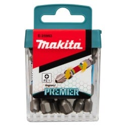 Bity udarowe Makita E-25993 Impact Premier PZ1 50mm Pozidriv 1/4" 10szt