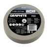 Tarcza szlifierska do metalu GRAPHITE 57T127 P60 125x16x20/12,7mm z tulejami 2szt.