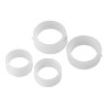 Tarcza szlifierska do metalu GRAPHITE 57T128 P60 200x20x20/12,7mm tuleje 2szt.