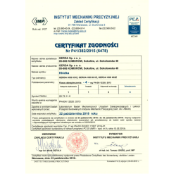 Kłódka pałąkowa GERDA HSS 631 Z atest klasa 4 C