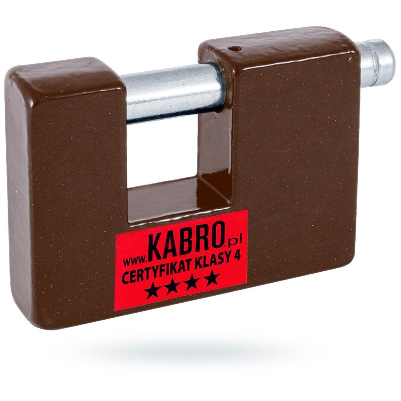 Kłódka trzpieniowa KABRO C4 - 32 atest kl.4