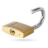 Kłódka pałąkowa GERDA mosiądz S 40 KMZ A408 SYSTEM