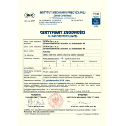 Kłódka pałąkowa GERDA HSS 632 Z at.kl 4 C chronion