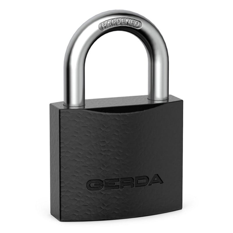 Kłódka pałąkowa GERDA Iron Line KZZS 60mm żeliwna 3 klucze
