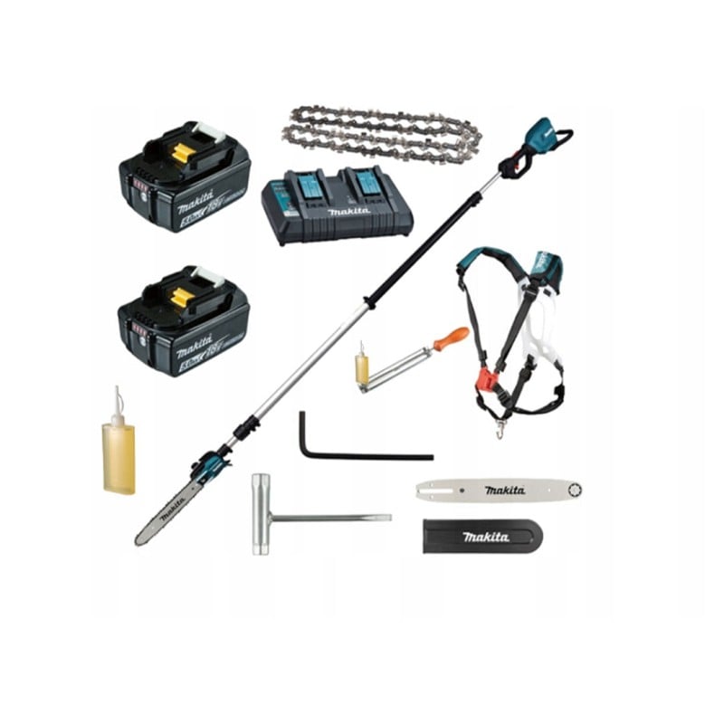 Akumulatorowa okrzesywarka Makita DUA301PT2 LXT 2x18V 2x5Ah BL XPT AFT