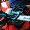 Akumulatorowa piła łańcuchowa 35cm BLDC XPT LXT 2x18V Makita DUC355Z + zestaw zasilający 2x6Ah 18V, ładowarka DC18RD + olej