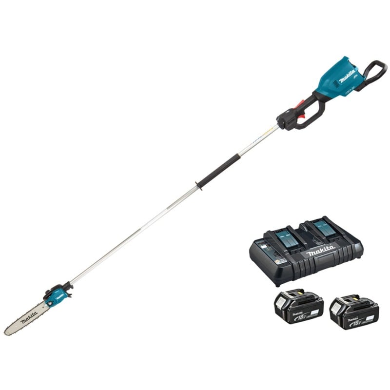 Piła łańcuchowa na wysięgniku Makita DUA300PT2 LXT 2x18V 2x5Ah BL XPT AFT