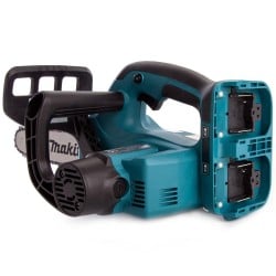 Akumulatorowa piła łańcuchowa 30cm 12" XPT LXT 2x18V Makita DUC302Z + zestaw zasilający 2x6Ah 18V, ładowarka DC18RD + olej
