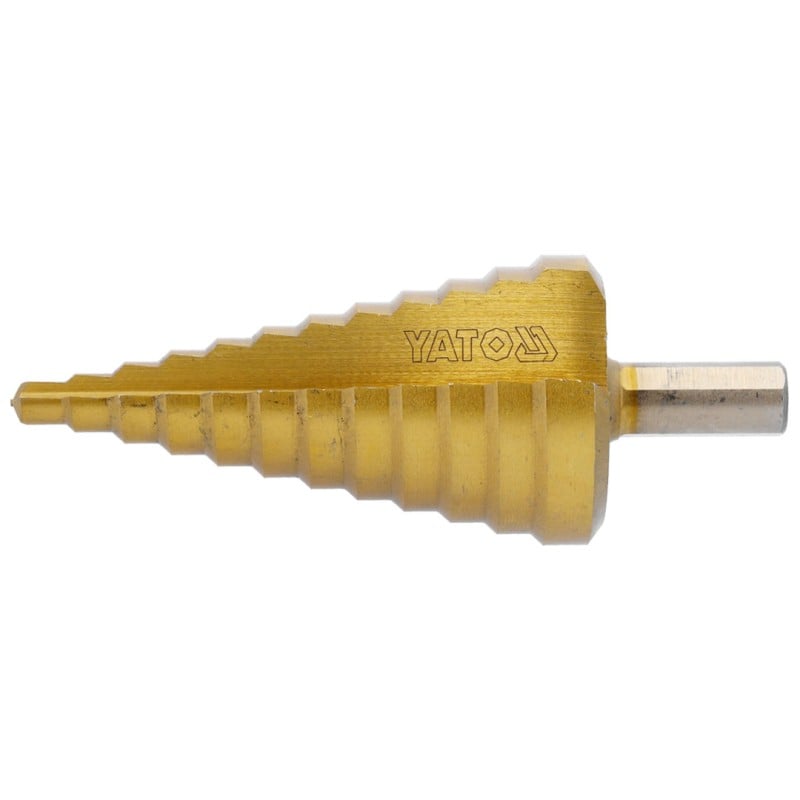 Wiertło stopniowe do metalu YATO YT-44740 HSS 6-38mm 12stopni