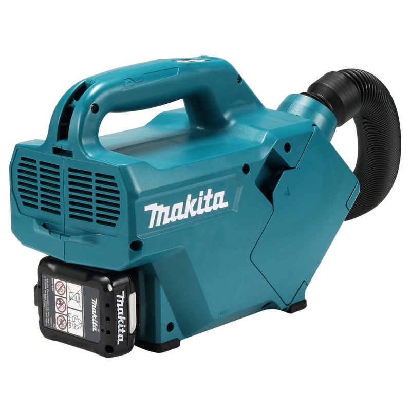 Odkurzacz akumulatorowy Makita CL121DSM 12V 4Ah CXT 0,5l 46mbar + akcesoria