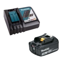Akumulatorowy odkurzacz pionowy Makita DCL286FRFB 18V z cyklonem, 100W, 0.25L, 4-biegi, czarny, 1x3Ah