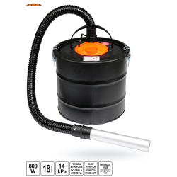 ODKURZACZ DO POPIOŁU 18L 800W