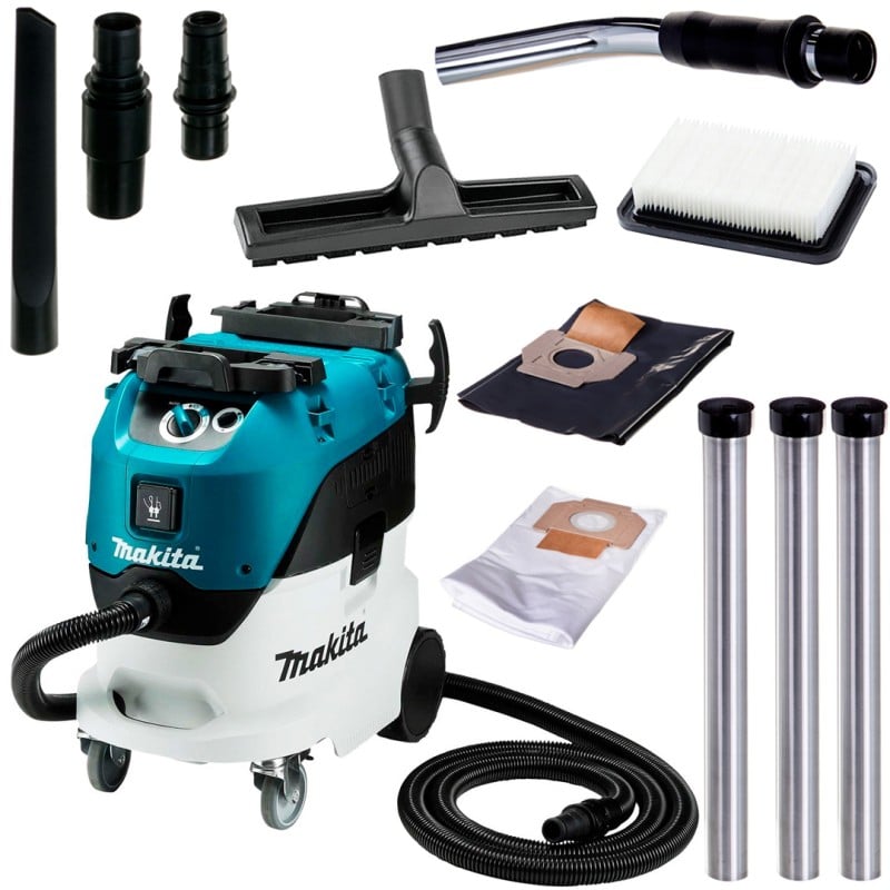 Odkurzacz przemysłowy Makita VC4210L 230V 1200W 42L klasa filtracji L sucho/mokro