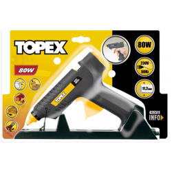 Pistolet klejowy 11mm 15/80W, bezprzewodowyTOPEX