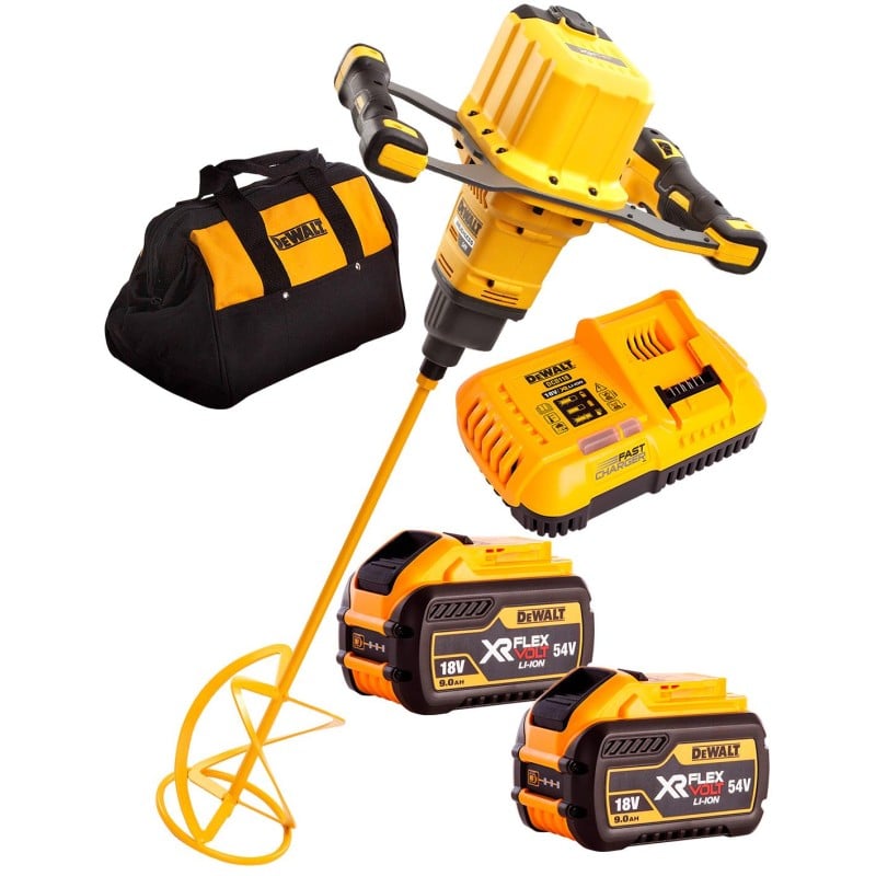 Mieszarka 54V 160mm 2x9Ah M14 DeWALT DCD240X2
