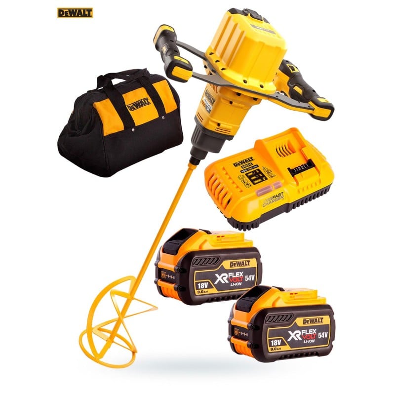 Mieszarka 54V 160mm 2x9Ah M14 DeWALT DCD240X2