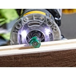 Frezarka górnowrzeciono 18V 2x5Ah DeWalt DCW604P2