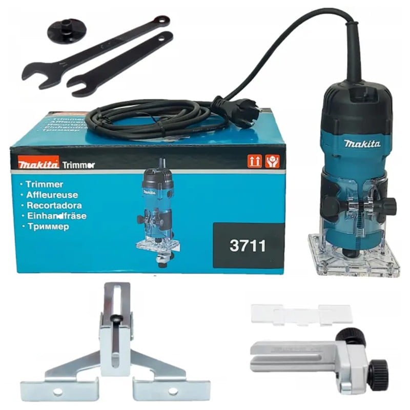 Frezarka górnowrzecionowa Makita 3711 230V 530W 6mm 32000obr.