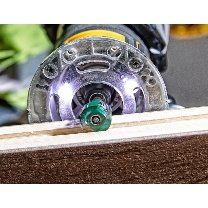Frezarka górnowrzecionowa DeWalt DCW604NT 18V 8mm