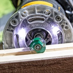 Frezarka górnowrzecionowa DEWALT DCW604N 18V 8mm