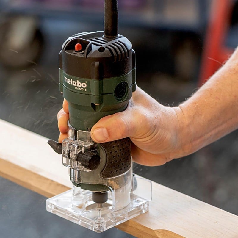 Frezarka krawędziowa 500W 6mm METABO FM 500-6