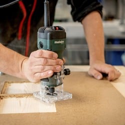 Frezarka krawędziowa 500W 6mm METABO FM 500-6