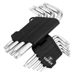 Zestaw kluczy Torx T10-T50 TOPEX 35D960, 9 sztuk