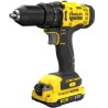 Akumulatorowa wiertarko-wkrętarka STANLEY FATMAX SFMCD700D2A-QW 18V 2x2Ah + akcesoria 100 sztuk, walizka