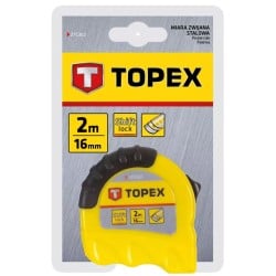 Miara zwijana stalowa TOPEX 27C302 2 mx16 mm