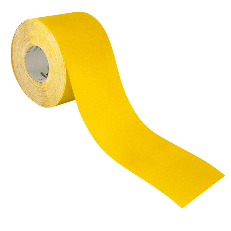 Papier ścierny GermaFlex 115mm GR.60 50mb rolka żółty