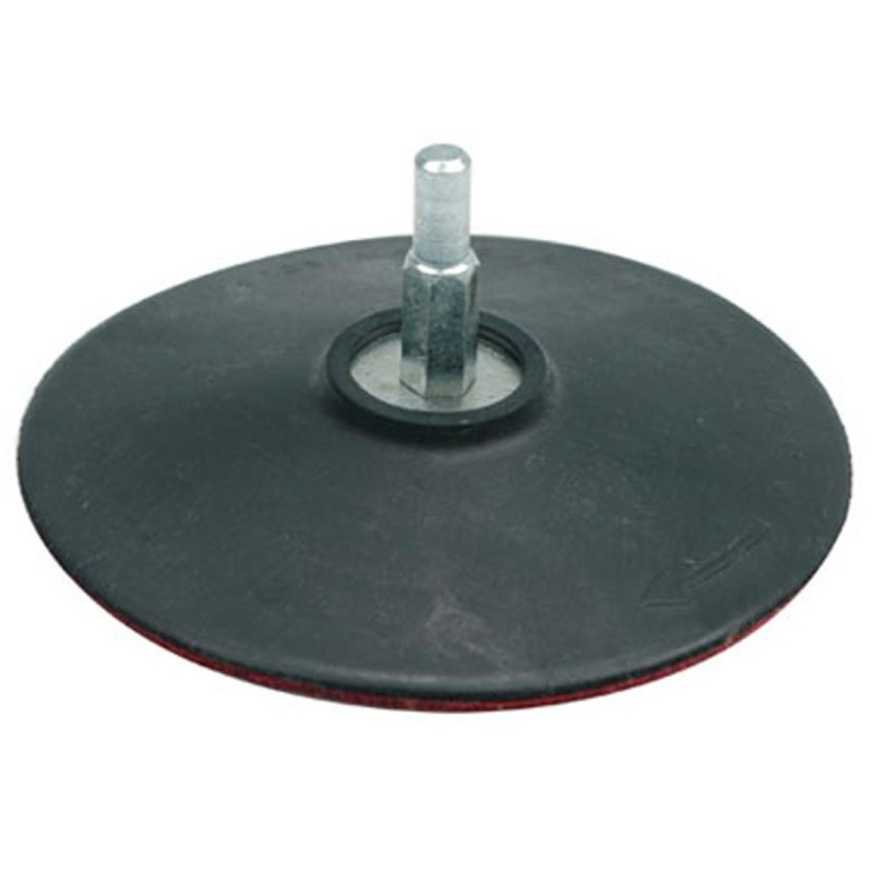 Tarcza gumowa dysk IMET W002 125 mm z rzepem do wiertarki