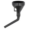 Lejek 3-częściowy VOREL 83002 135 mm PVC czarny