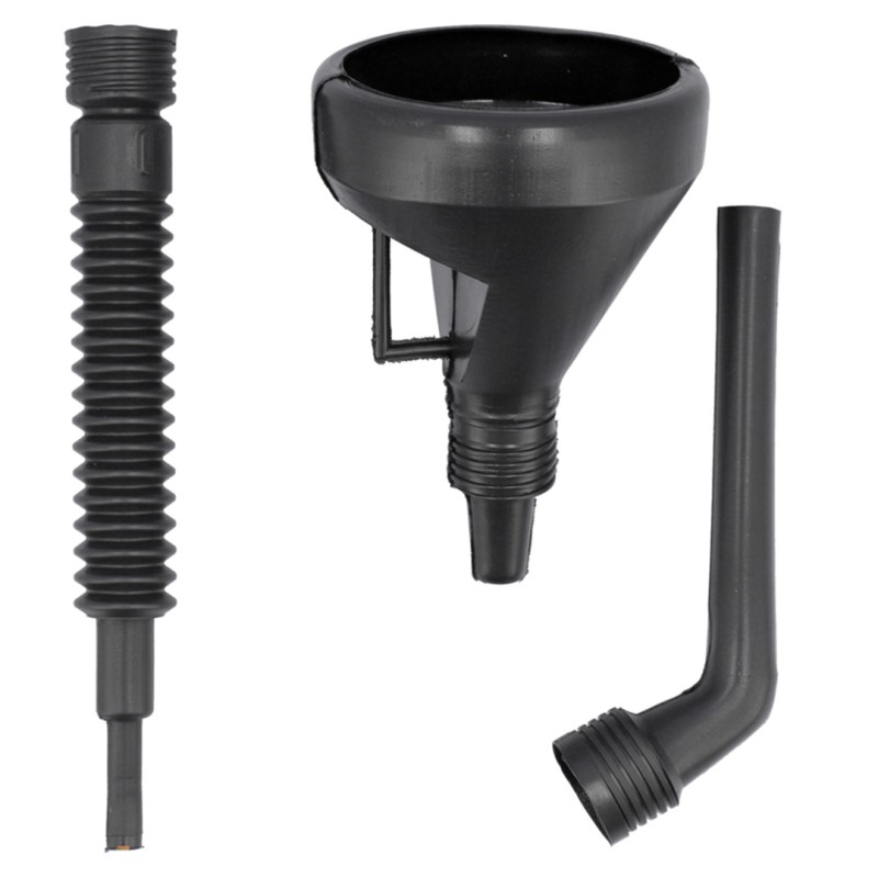 Lejek 3-częściowy VOREL 83002 135 mm PVC czarny