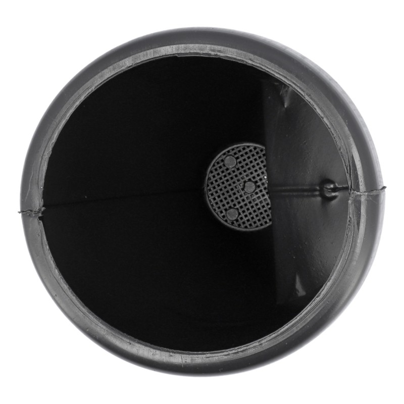 Lejek 3-częściowy VOREL 83002 135 mm PVC czarny